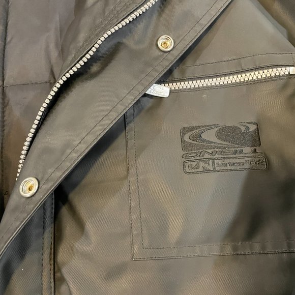 Black O'Neill Snow Jacket XL - Picture 3 of 4